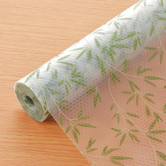 Cooyes Shelf Paper for Kitchen Cabinets Non Adhesive, Waterproof & Oil-Proof by Cooyes