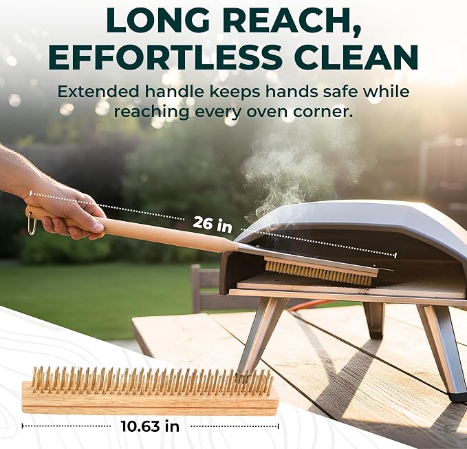 Urban Whisk 26" Pizza Oven Brush - Image 4