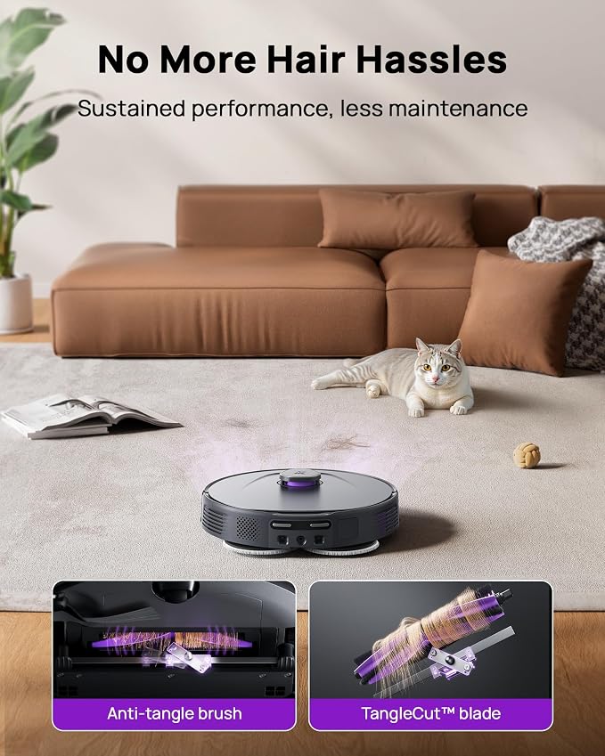 3i P10 Ultra Robot Vacuum and Mop Combo, Extendable Pad - Image 5