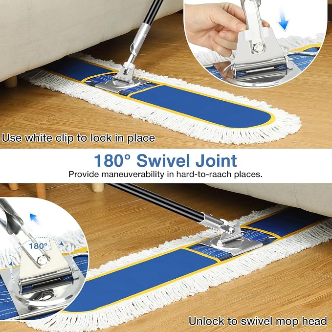48" Commercial Industrial Dust Mop - Image 4