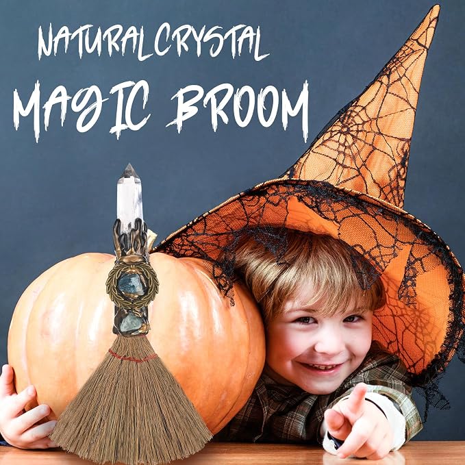 Witch Crystal Altar Broom - Image 3