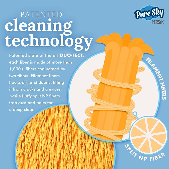 persik Pure-Sky Microfiber Glove Dusting Mitt - Image 4