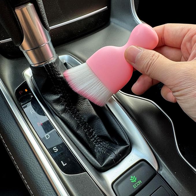 Car Detailing Brush, Soft Bristle Cleaning Brush, Scratch-Free Auto Duster Tool - Image 9