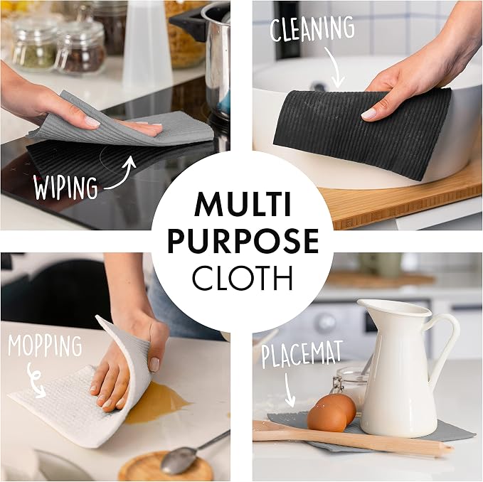 SUPERSCANDI 6 Pack Swedish Dishcloths - Image 2