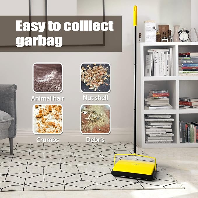 Carpet Sweeper Manual Push - Image 4