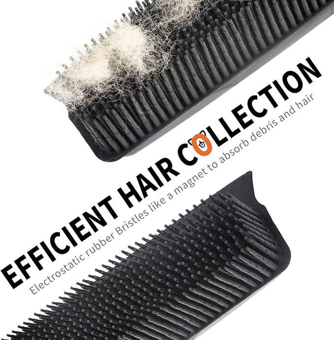 Conliwell Rubber Broom Carpet Rake - Image 7