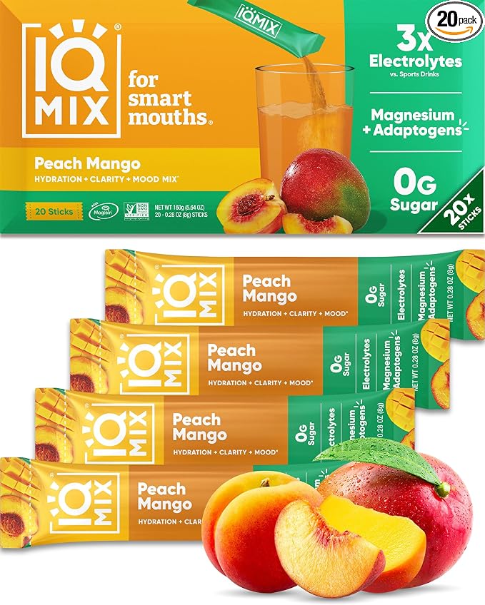 IQMIX Hydration Electrolyte Powder – 4-in-1 Formula by IQBAR