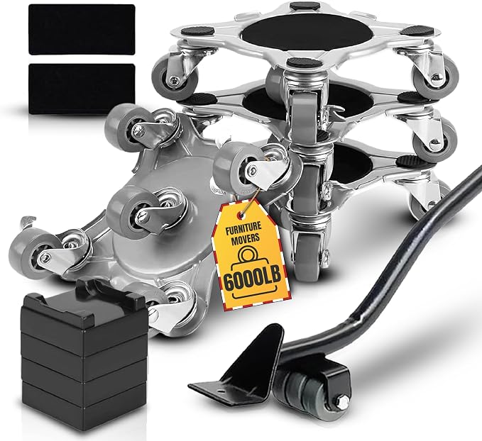 Heavy Duty Furniture Dolly Set by Unknown