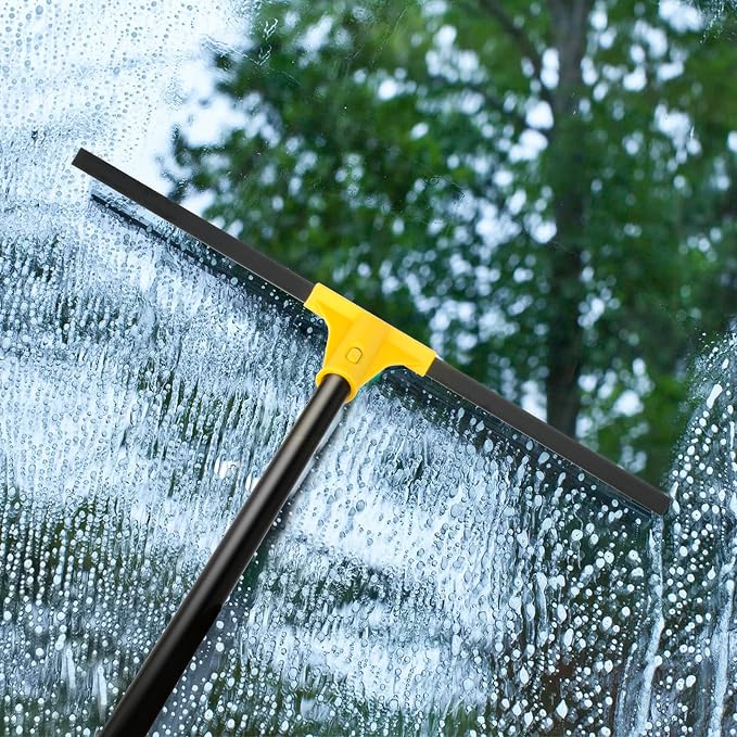 Floor Squeegee for Concrete and Tile Cleaning, Large Heavy Duty Water Scraper - Image 8
