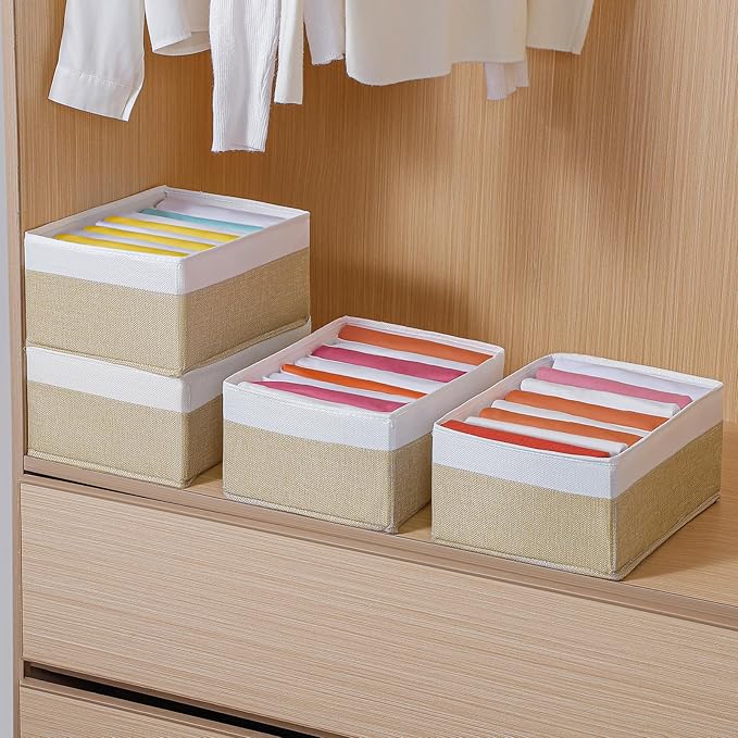 4 Packs T-shirt Drawer Organizers - Image 7