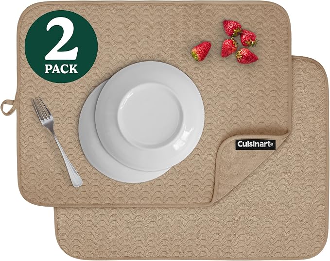 Cuisinart Dish Drying Mats for Kitchen Counter by BestBrands