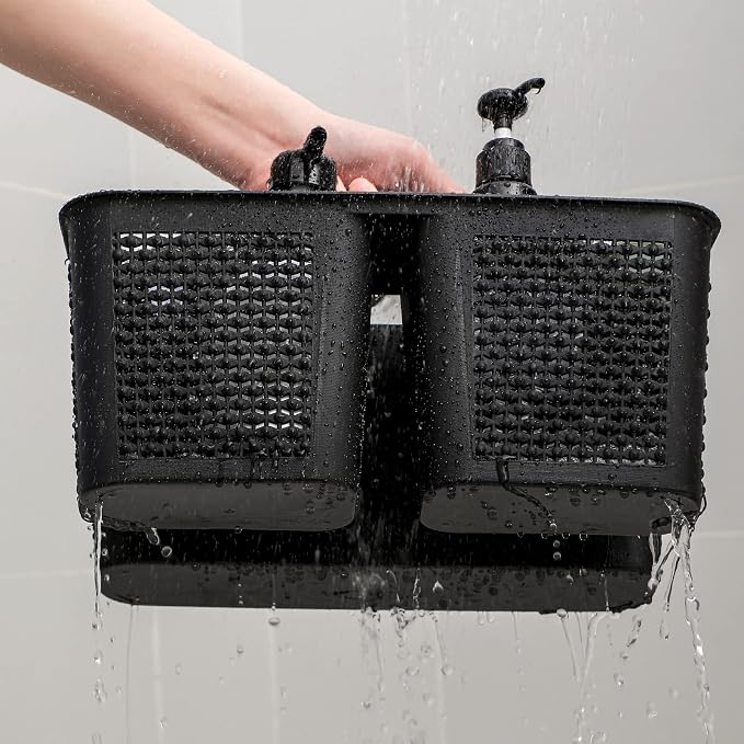 UUJOLY Plastic Portable Shower Caddy Basket Bucket, Cleaning Shower Basket - Image 4