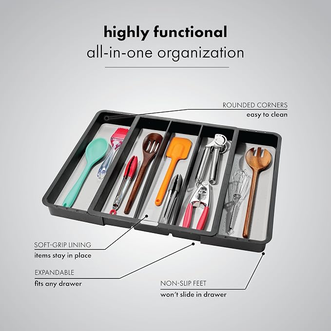 madesmart Expandable Utensil Tray - Image 2