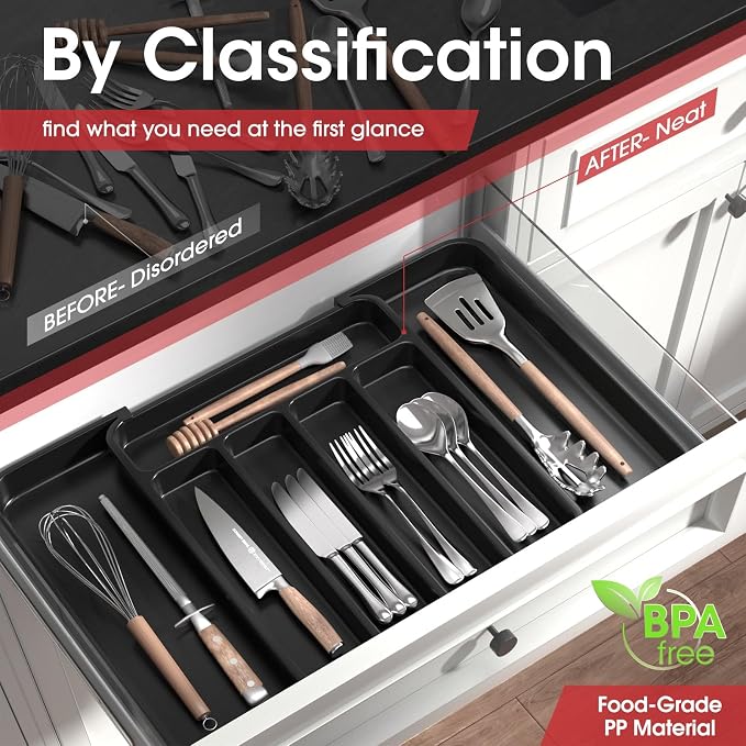 Aujen Silverware Organizer - Image 2