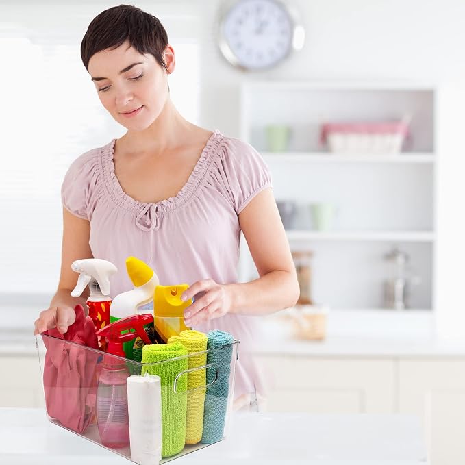 Clear Plastic Storage Bins - Image 4
