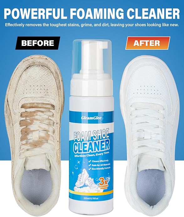 Shoe Cleaner 6.76 oz – Deep-Cleaning Sneaker Cleaner Kit - Image 2