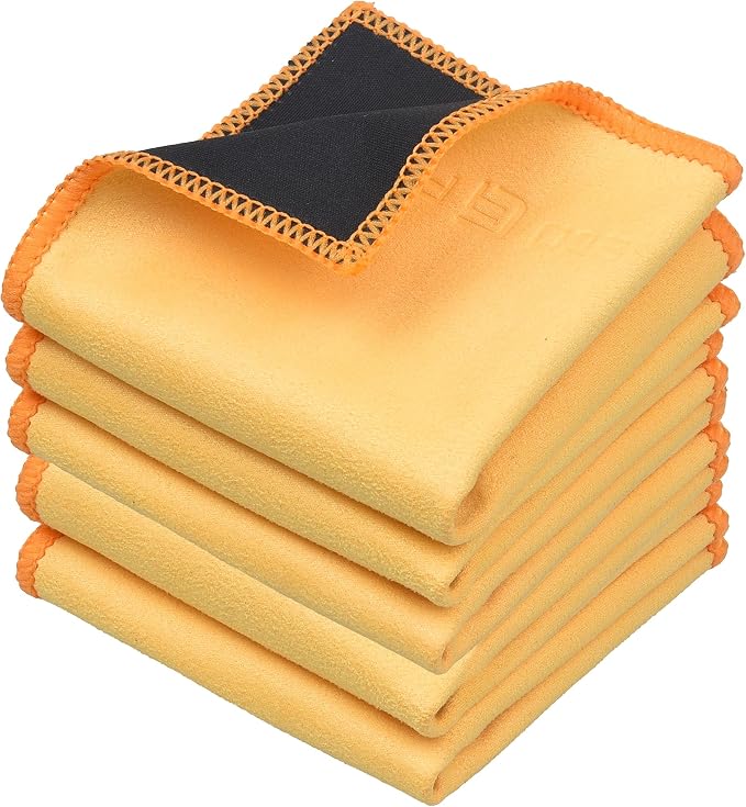 Eco-Fused Microfiber Cleaning Cloths Double-Sided by Eco-Fused