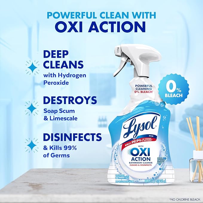 LYSOL Bathroom Cleaner Spray - Image 2