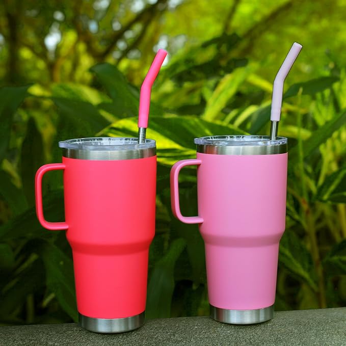 20 30 40 oz Stainless Metal Straws - Image 9