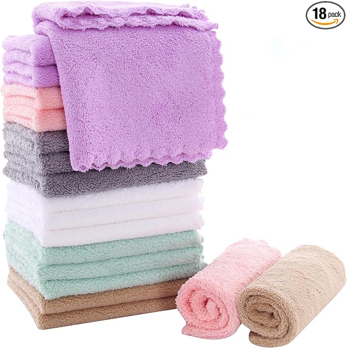 Sunny zzzZZ 18 Pack Microfiber Cleaning Cloth by Sunny+zzzZZ