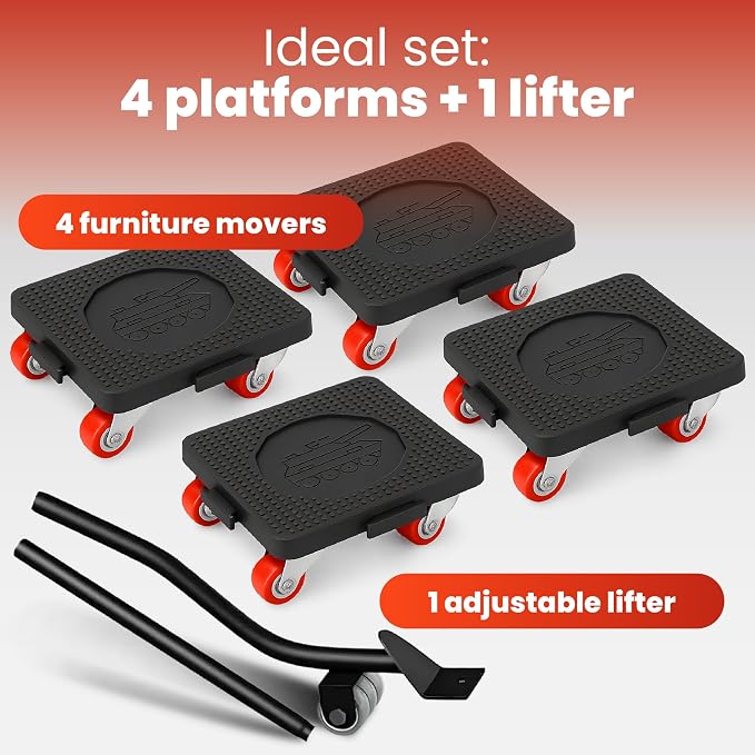 Heavy Duty Furniture Dolly Set - Image 2