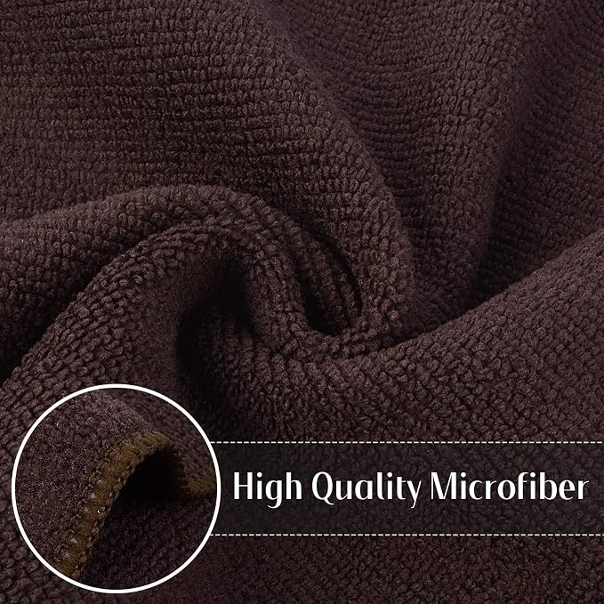 SINLAND Absorbent Microfiber Dish Cloth Kitchen No Streak Cleaning Cloth Dish - Image 3