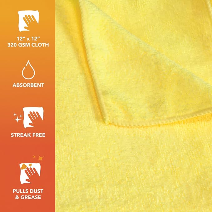 Arkwright Microfiber Cleaning Cloths - Image 2