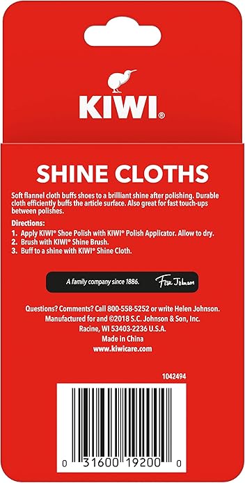 Kiwi Shoe Shine Cloths - Image 5