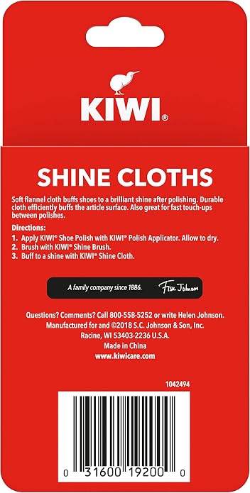 Kiwi Shoe Shine Cloths - Image 5
