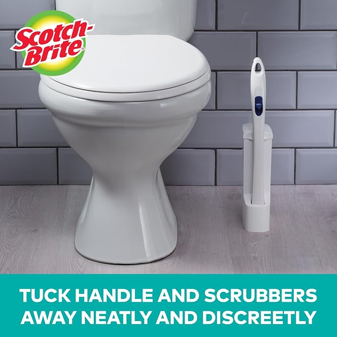 Scotch-Brite Disposable Toilet Scrubber Starter Kit, Disposable Refills - Image 6