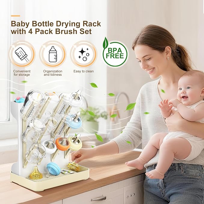 Superior Vertical Baby Bottle Drying Rack - Image 2
