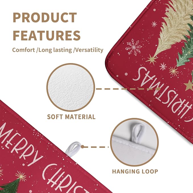 Merry Christmas Dish Drying Mat - Image 4