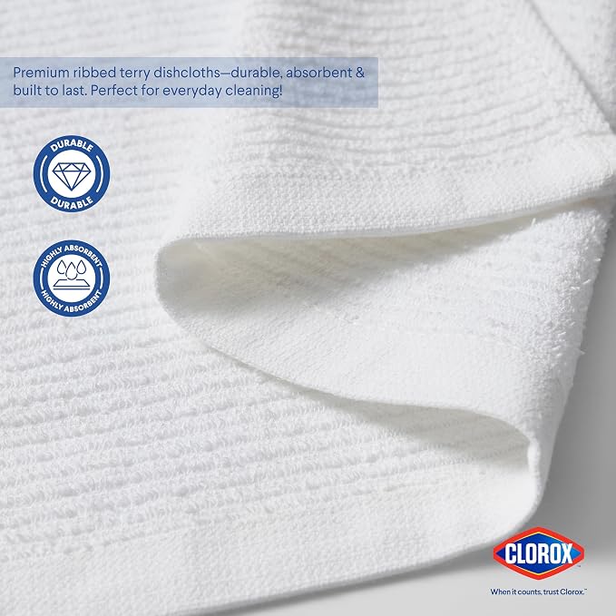 Clorox Ribbed Dishcloths - Image 6