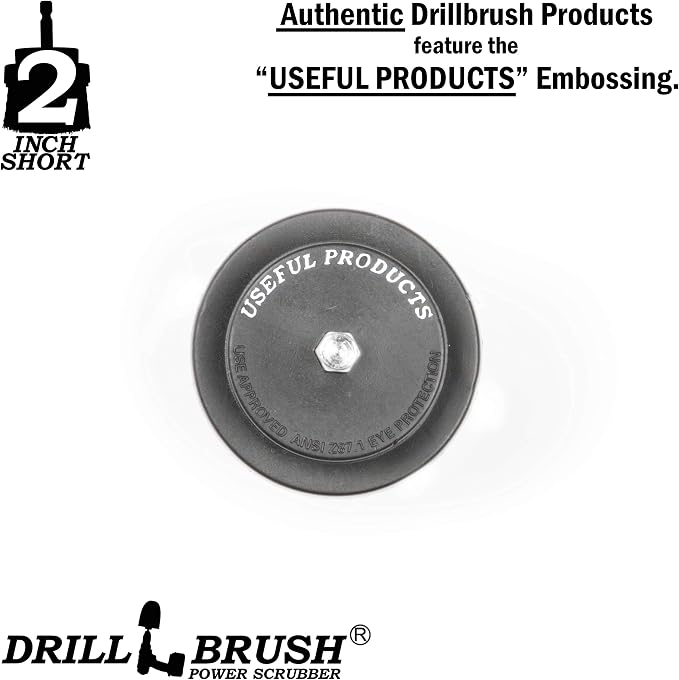 Drill Brush - Grout Cleaner - 2-inch Diameter Round Spin Brush Set - Kitchen - Image 8