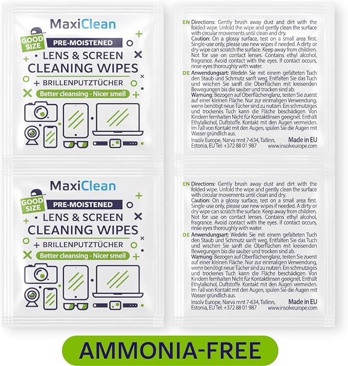 440 Pack Lens Wipes for Eyeglasses Pre-Moistened, Individually Wrapped - Image 6