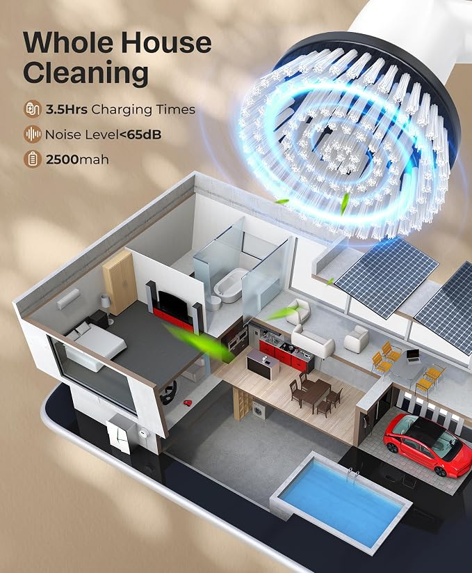 LyriFine Electric Spin Scrubber, New Full-Body IPX7 Waterproof Bathroom Cleaner - Image 5