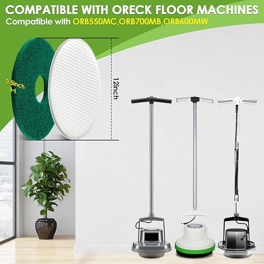 2 Pack 12" Floor Machine Pads Compatible - Image 2