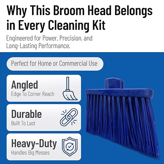 SPARTA Broom Head Angled, Un-Flagged - Image 3