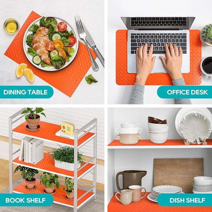 Shelf Liners for Kitchen Cabinets, Waterproof and Oil-Proof Kitchen Cupboard - Image 3
