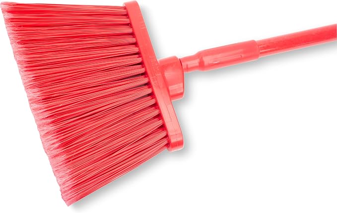SPARTA 41082EC05 Plastic Color Coded Broom, Flagged Bristles, Long Broom - Image 2