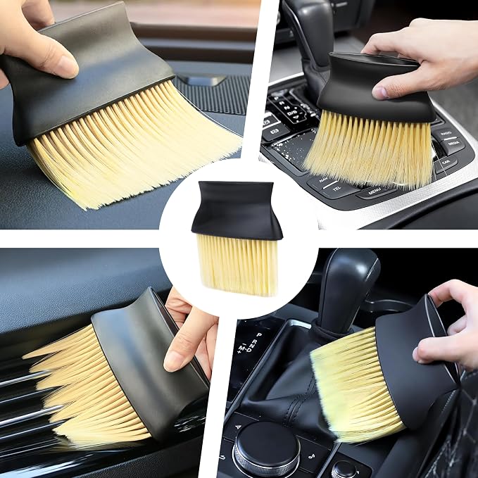 Car Interior Brush, Automotive Interior Dusting Brush, Car Interior Cleaning - Image 6