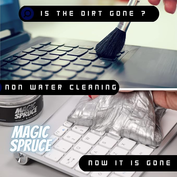 MAGIC SPRUCE Cleaning Gel for Car Interior, Universal Car Cleaning Kit - Image 5