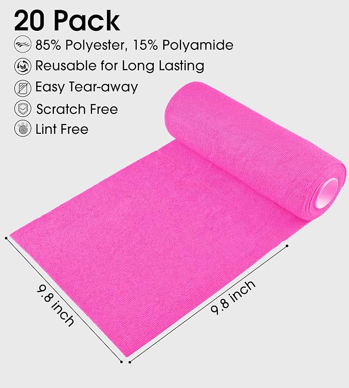 KitchLife Microfiber Cleaning Cloth Roll - Image 2