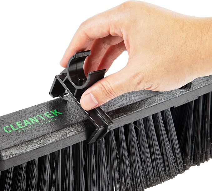 Restaurantware-Clean Tek Professional 23.62 Inch Push Broom, 1 Heavy-Duty Broom - Image 11