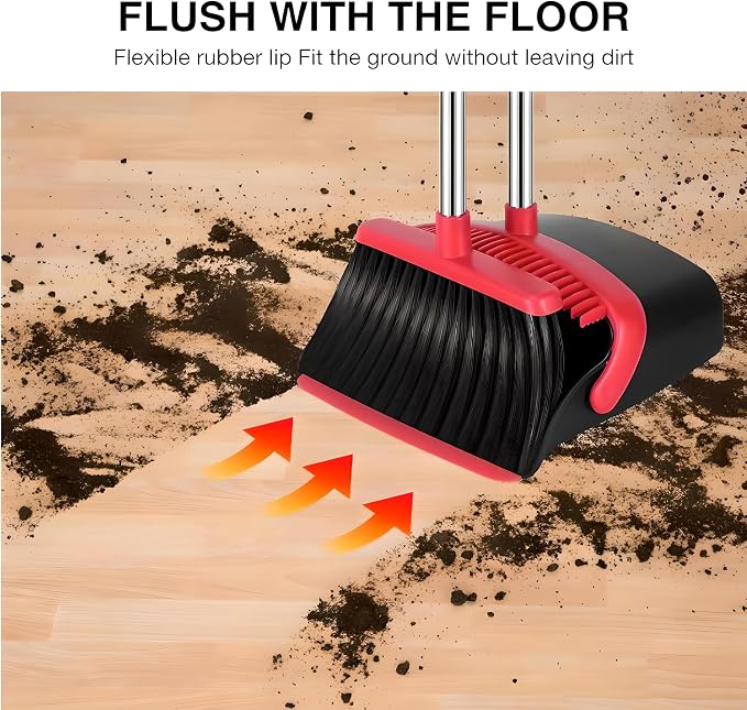Upright Broom and Dustpan Set - Image 9