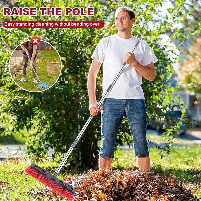 Outdoor & Commercial Heavy-Duty Push Broom - Image 4