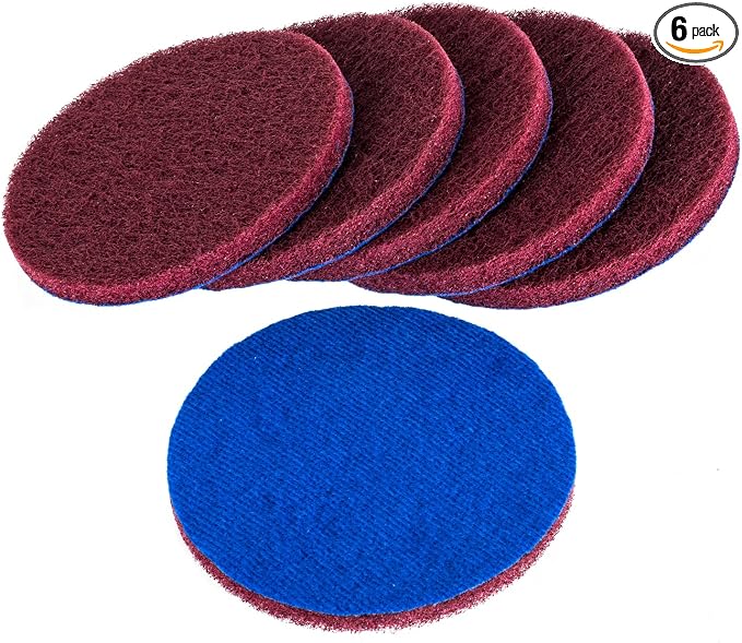 Kichwit 6-Pack Replacement Scrub Pads by Kichwit