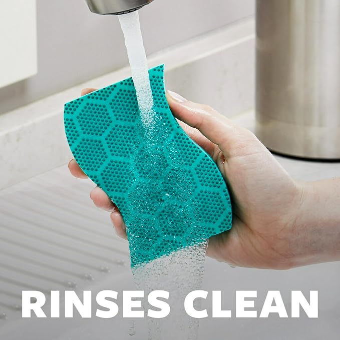 Scotch-Brite Odor Resist Heavy Duty Scrub Sponge, Dishwasher-Safe Kitchen - Image 5