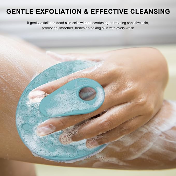 INNERNEED Food Grade Silicone Body Scrubber Gentle Exfoliating Brush - Image 6