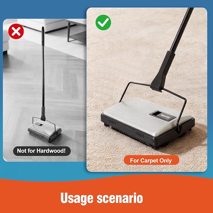 Carpet Sweeper Manual Cordless - Image 6